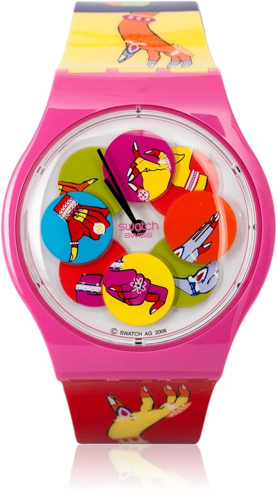 Amazon.co.jp: [スウォッチ]SWATCH 腕時計 PUZZLE MOTION DANCING